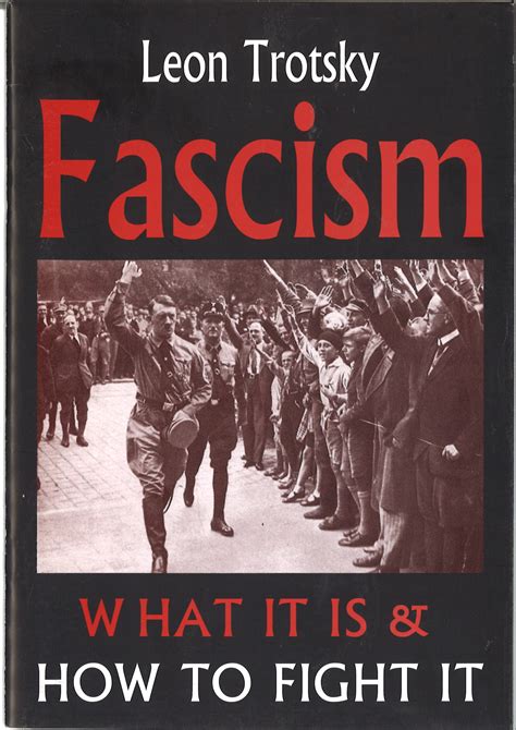 Fascism What It Is And How To Fight It Resistance Books