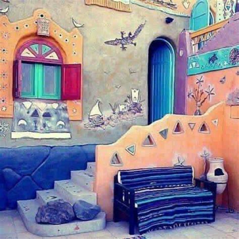 A House In Nubia Where The Beauty And The Colors Are