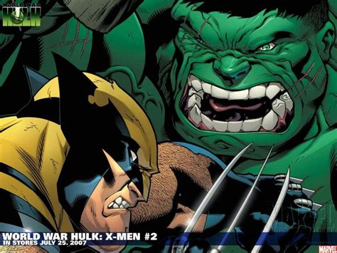 Wolverine Vs Hulk With Images Marvel Comic Books