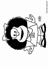 Mafalda Colorear Desenho Coloriez Plantillas Coloriages Choisis Desenhosparacolorir sketch template
