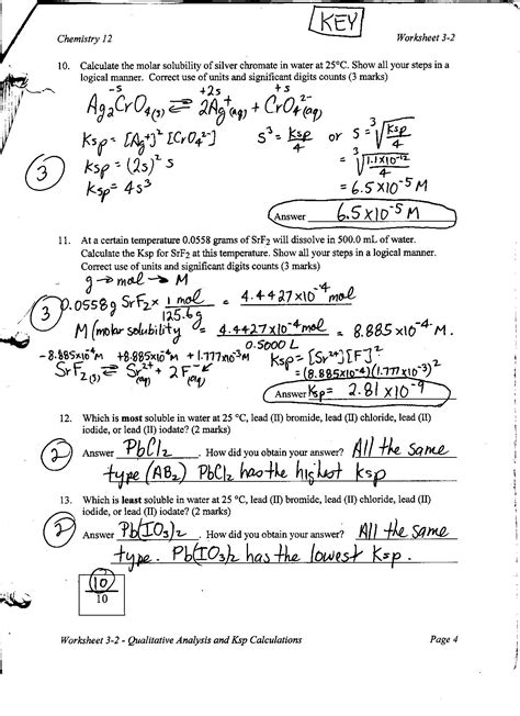 high school chemistry worksheet answers worksheetocom