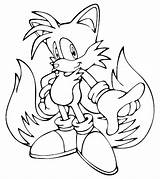 Sonic Tails Pages Coloring Exe Colorare Da Boom Template sketch template
