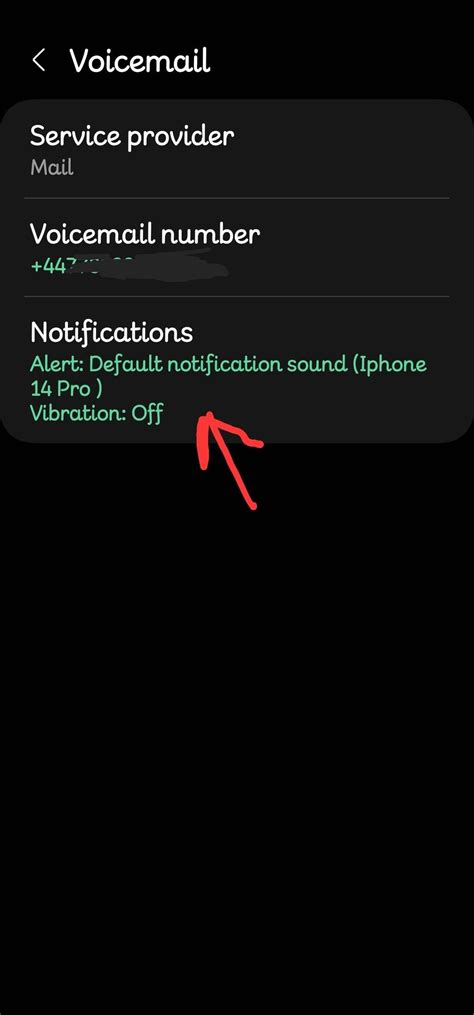 rid  voicemail notification samsung community