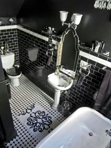 dramatic gothic bathroom designs ideas digsdigs