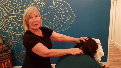 Chair Massage Routine Part 4 Youtube