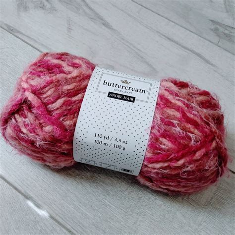 buttercream luxe craft angel hair yarn pink multi  etsy