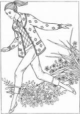 Dover Coloring Pages Book Fashion Doverpublications Adult Publications Welcome sketch template