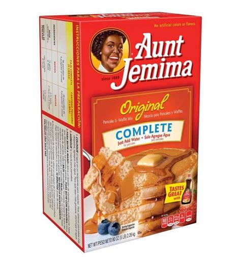 Aunt Jemima Original Complete Pancake And Waffle Mix 80 Oz Box