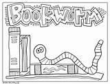 Classroomdoodles Bookworm Award sketch template