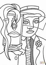 Lichtenstein sketch template