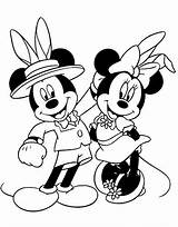 Topolino Coloriage Disneyclips Paques Imprimer Donald Innamorati Ears Kleurboeken Bunny Coloring2 Stampare Pluto sketch template