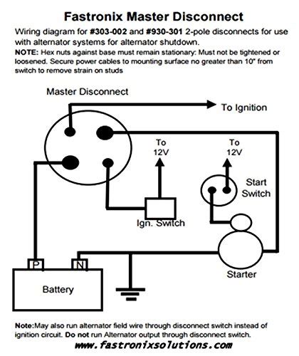 battery disconnect switch wiring diagram hanenhuusholli