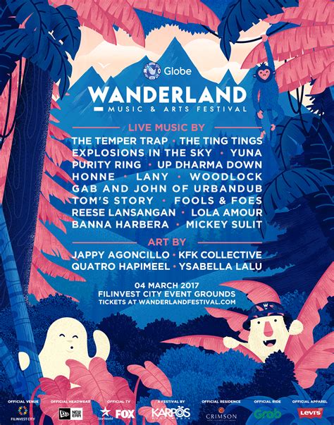 full list wanderland  lineup