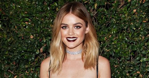 lucy hale makeup trick matching lipstick to shoes