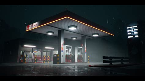 atmospheric gas station  environments ue marketplace