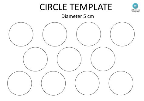 circle template  cm templates  allbusinesstemplatescom