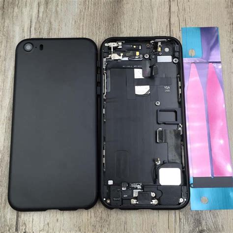 rear housing battery door iphone se   replace   mini housing assembly ebay