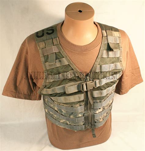 tactical fighting load carrier vest molle acu flc sds lbv  army military nice original items