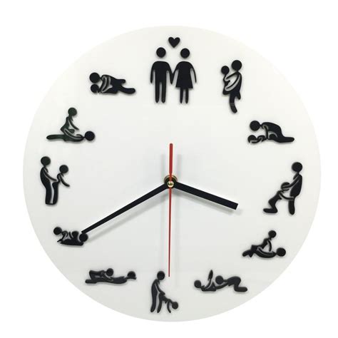 Kama Sutra Sex Position Clock 24hours Sex Clock