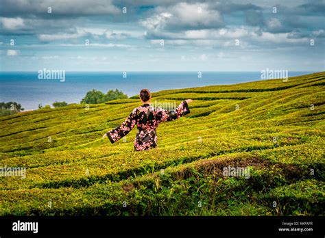 miguel azores woman  res stock photography  images alamy