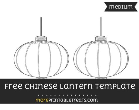 chinese lantern template medium