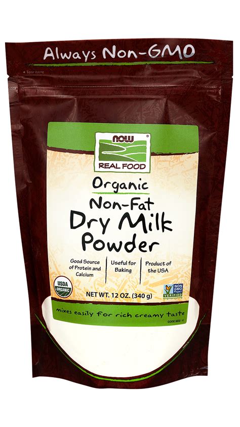 fat dry milk powder organic ekologiczne odtluszczone mleko