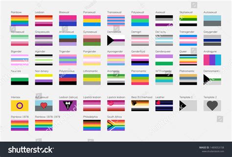 Pride Flags Lgbt Pride Flags Sign Rainbow Vector Rainbow Flag Waving