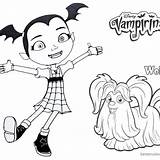 Vampirina Batty sketch template