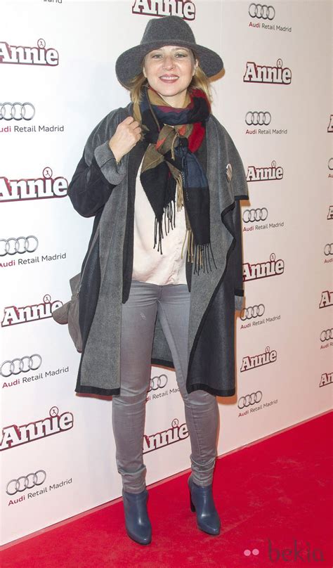 Pilar Castro En La Premiere De Annie En Madrid Famosos En El