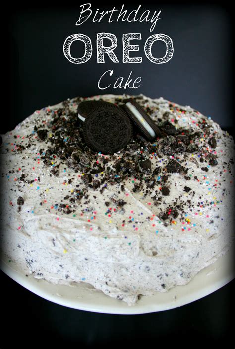 Birthday Oreo Cake For Todd — Produce On Parade