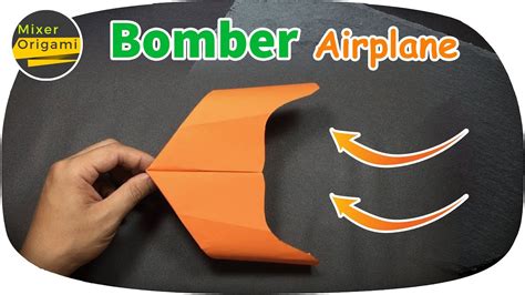 bomber aircraft paper airplane airplane youtube