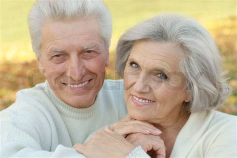 Portrait Of Older Couple Stock Image Colourbox