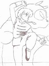 Ranma sketch template