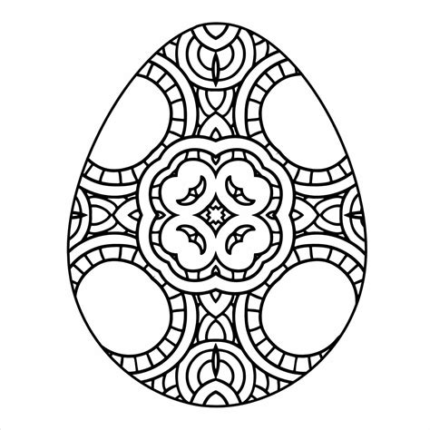 view  easter egg coloring pages pics colorist