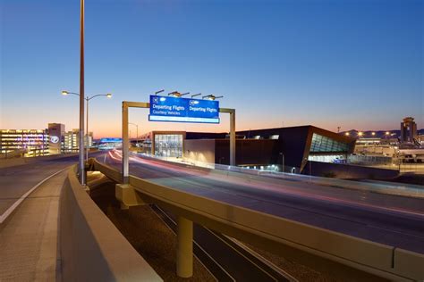 Terminal 3 Departures Level Bridge At Harry Reid International Airport