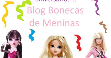 Bonecas De Meninas 1 Ano Do Blog Bonecas De Meninas