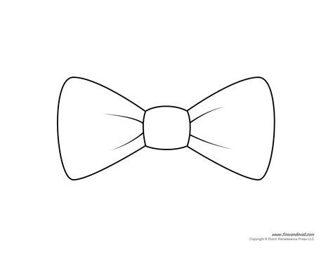 paper bow tie templates bow tie printables