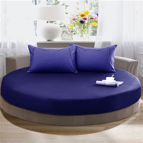 New Style 100 Cotton Fitted Bed Sheet Round Beds Bed