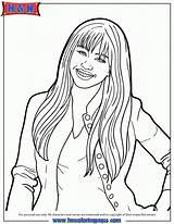 Jessie Coloring Pages Disney Hannah Montana Print Channel Characters Color Getcolorings Jessi Popular Printable Coloringhome sketch template