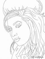 Coloring Pages Colouring Amy Winehouse Del People Famous Printable Celebrities Pennywise Rey Lana Celebrity Line Color Singer Drawing Drawings Getcolorings sketch template