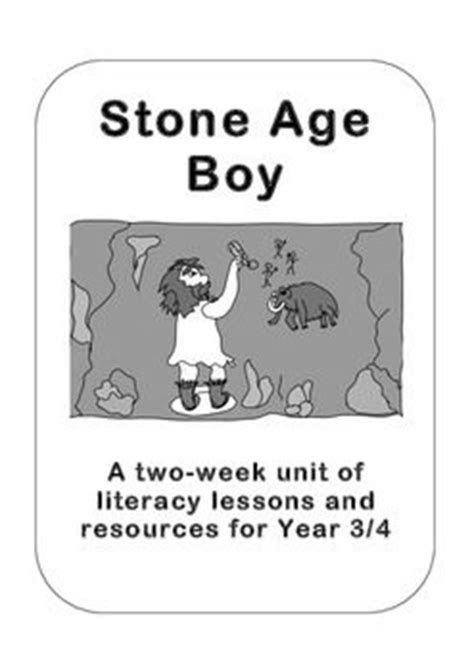 stone age boy literacy planning stone age stone age boy stone age
