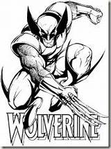 Wolverine Colorir Logan Pra Desenhosparapintar sketch template