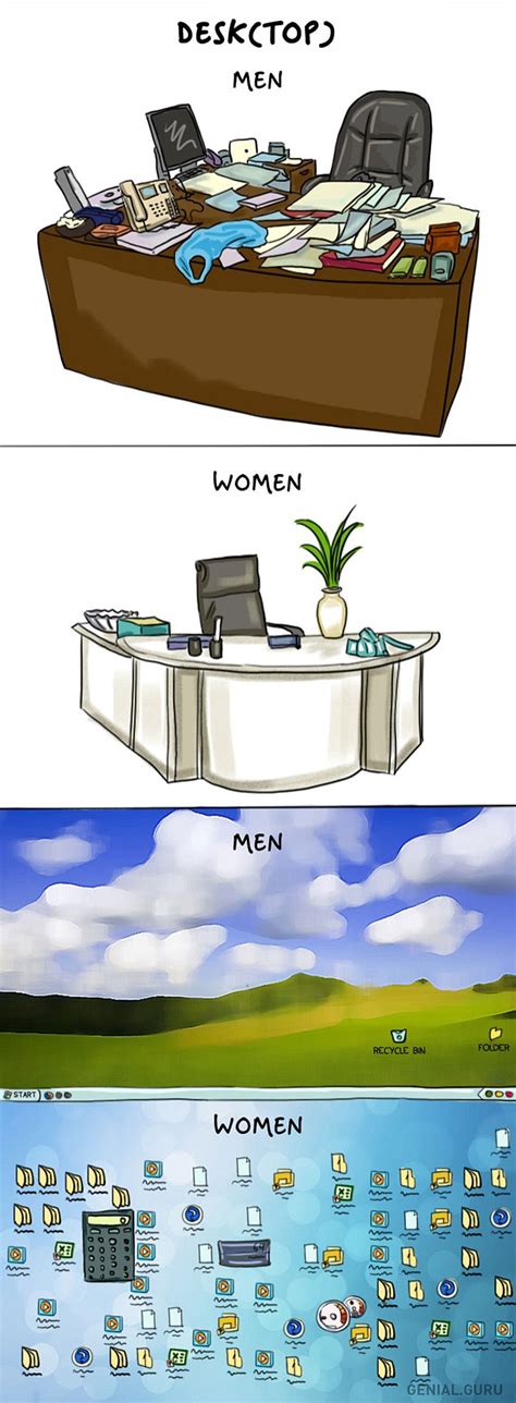 14 Pics Shows Why Men And Women Are So Different