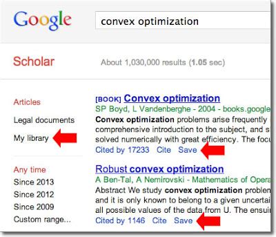 google scholar library add scholar search results   library