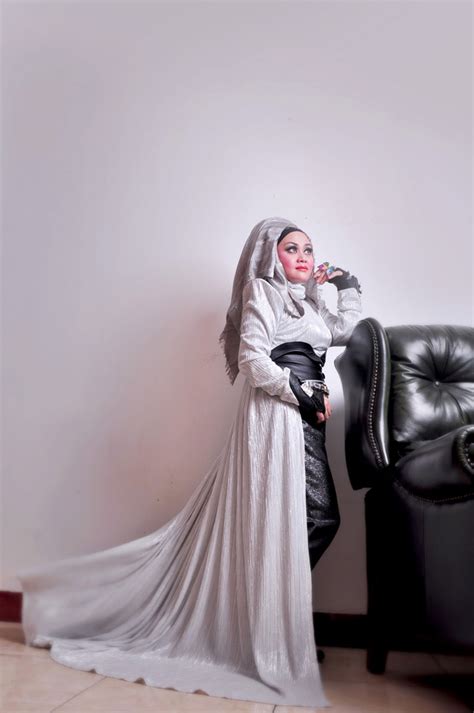 cara pakai hijab jilbab tampilan hijab modis untuk tubuh berisi