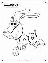 Coloring Pages Word Dog Year Old Phonics Sheets Wordworld Disney Kids Color Olds Printables Colouring Preschool Potatoes Junior Printable Pbs sketch template