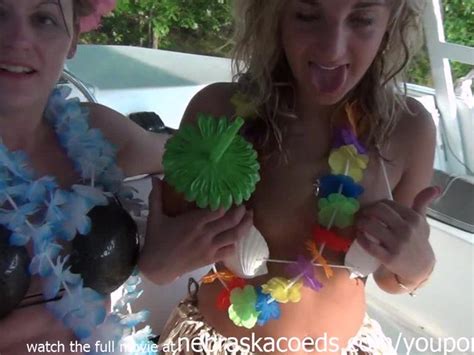 wild naked hula party in party cove lake ozarks missouri