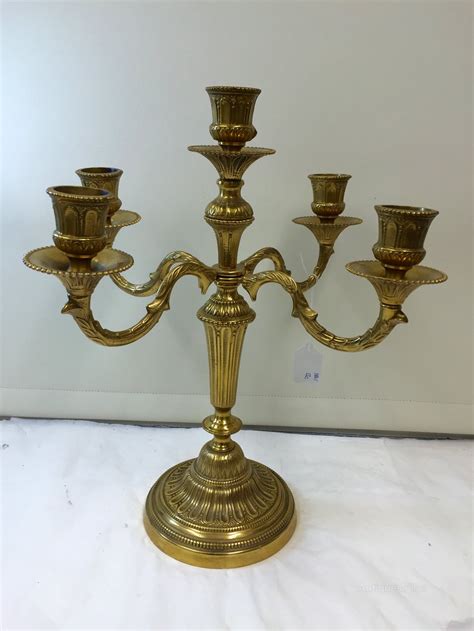 antiques atlas antique brass candelabra