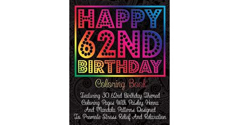happy  birthday coloring book featuring   birthday themed