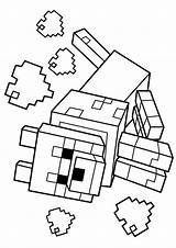 Minecraft Coloring Pages Printable Print Awesome sketch template